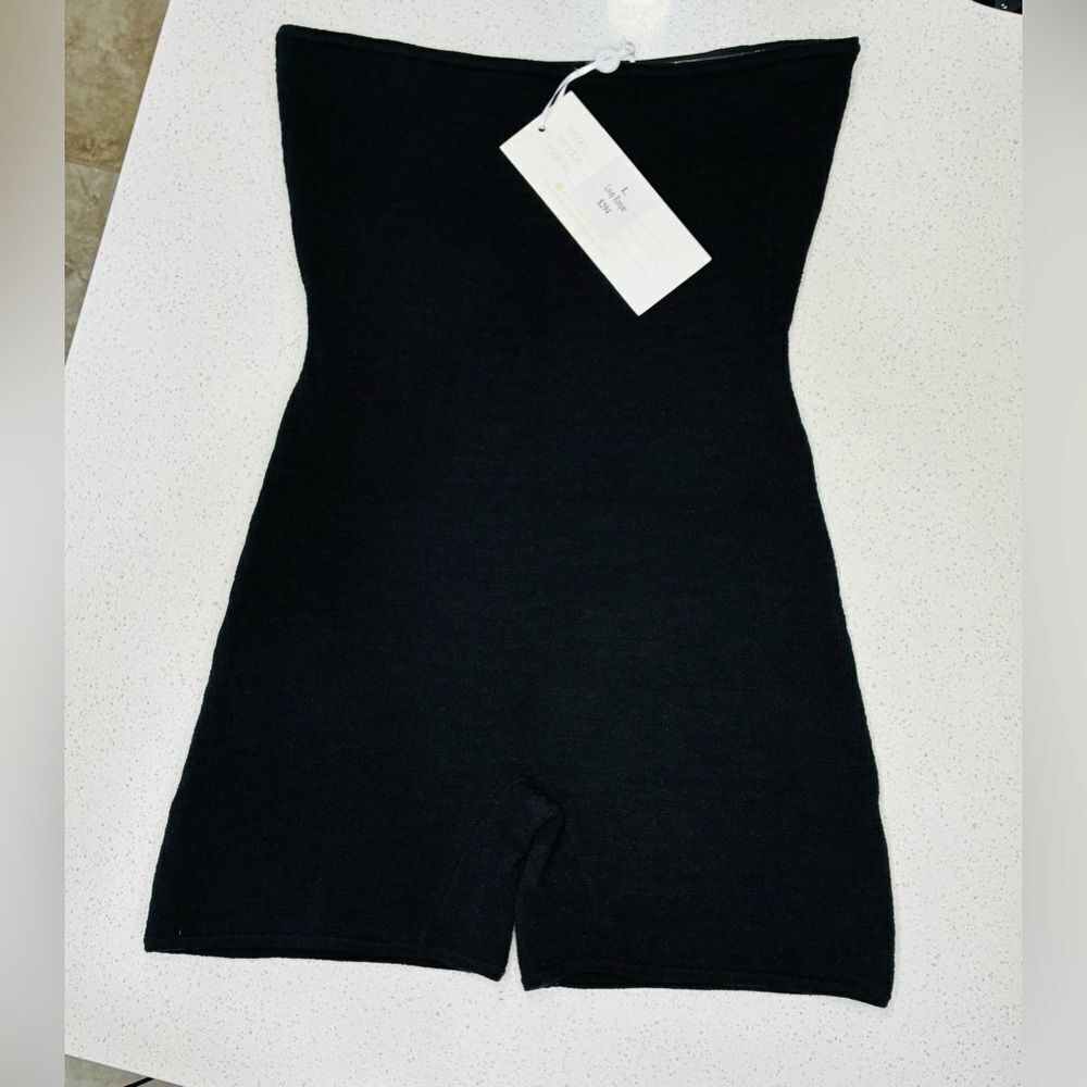 Johansen Lovey Romper Black Strapless Knit Romper Size L NWT $294 - Picture 3 of 12